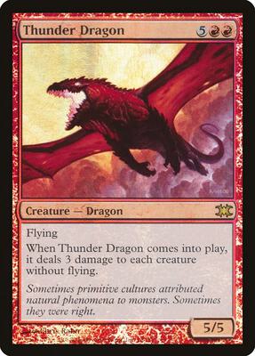 Thunder Dragon card from From the Vault: Dragons
