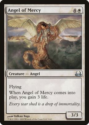 Angel of Mercy card from Duel Decks: Divine vs. Demonic