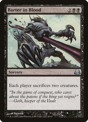 Barter in Blood card from Duel Decks: Divine vs. Demonic