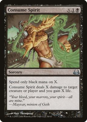 Consume Spirit card from Duel Decks: Divine vs. Demonic