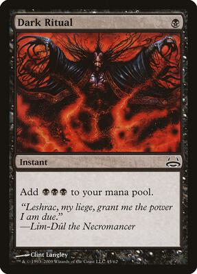 Dark Ritual card from Duel Decks: Divine vs. Demonic