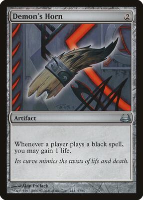Demon's Horn card from Duel Decks: Divine vs. Demonic