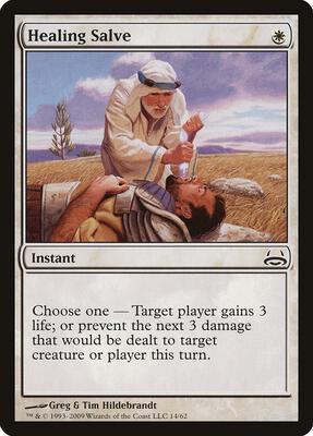 Healing Salve card from Duel Decks: Divine vs. Demonic