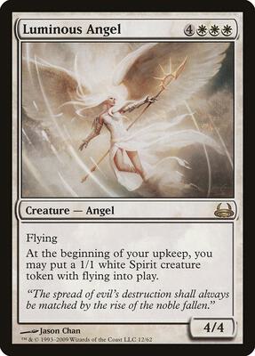 Luminous Angel card from Duel Decks: Divine vs. Demonic