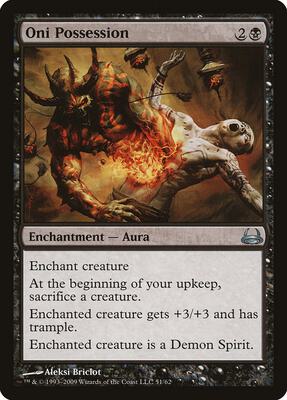 Oni Possession card from Duel Decks: Divine vs. Demonic