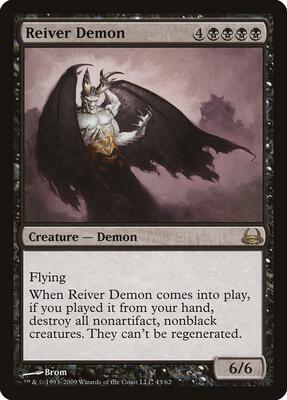 Reiver Demon card from Duel Decks: Divine vs. Demonic