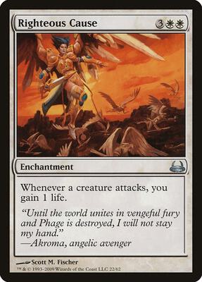 Righteous Cause card from Duel Decks: Divine vs. Demonic