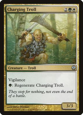 Charging Troll card from Duel Decks: Phyrexia vs. the Coalition