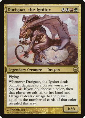 Darigaaz, the Igniter card from Duel Decks: Phyrexia vs. the Coalition