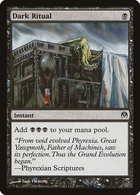 Dark Ritual card from Duel Decks: Phyrexia vs. the Coalition