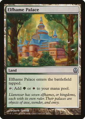 Elfhame Palace card from Duel Decks: Phyrexia vs. the Coalition