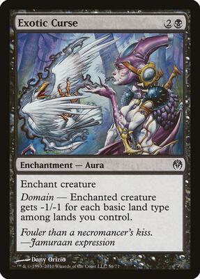 Exotic Curse card from Duel Decks: Phyrexia vs. the Coalition