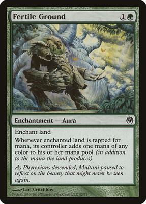 Fertile Ground card from Duel Decks: Phyrexia vs. the Coalition