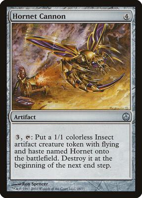 Hornet Cannon card from Duel Decks: Phyrexia vs. the Coalition