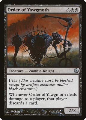 Order of Yawgmoth card from Duel Decks: Phyrexia vs. the Coalition