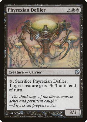 Phyrexian Defiler card from Duel Decks: Phyrexia vs. the Coalition