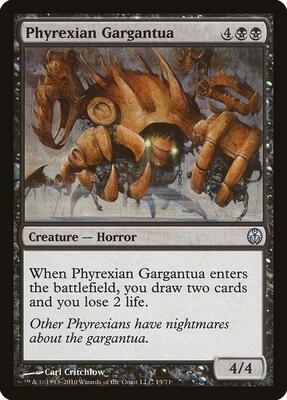 Phyrexian Gargantua card from Duel Decks: Phyrexia vs. the Coalition
