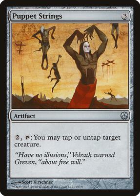 Puppet Strings card from Duel Decks: Phyrexia vs. the Coalition