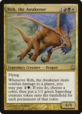 Rith, the Awakener card from Duel Decks: Phyrexia vs. the Coalition
