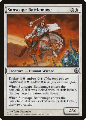 Sunscape Battlemage card from Duel Decks: Phyrexia vs. the Coalition