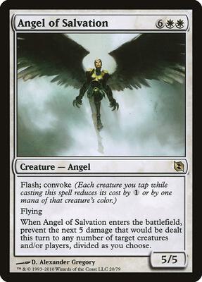 Angel of Salvation card from Duel Decks: Elspeth vs. Tezzeret