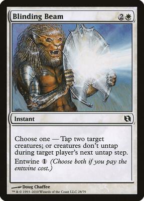Blinding Beam card from Duel Decks: Elspeth vs. Tezzeret