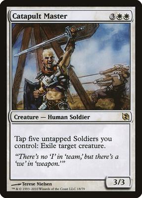 Catapult Master card from Duel Decks: Elspeth vs. Tezzeret