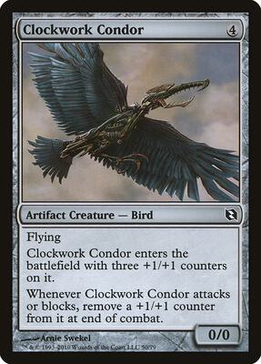 Clockwork Condor card from Duel Decks: Elspeth vs. Tezzeret