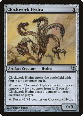 Clockwork Hydra card from Duel Decks: Elspeth vs. Tezzeret