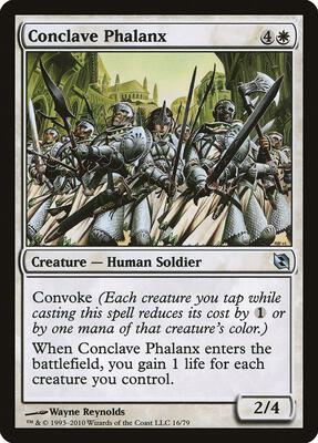 Conclave Phalanx card from Duel Decks: Elspeth vs. Tezzeret