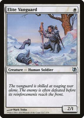 Elite Vanguard card from Duel Decks: Elspeth vs. Tezzeret