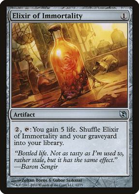 Elixir of Immortality card from Duel Decks: Elspeth vs. Tezzeret