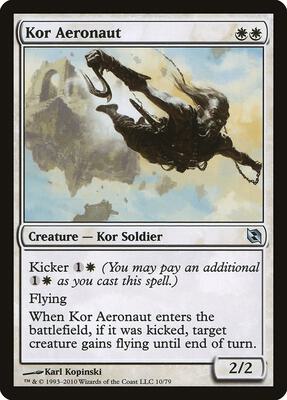 Kor Aeronaut card from Duel Decks: Elspeth vs. Tezzeret