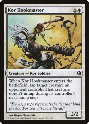 Kor Hookmaster card from Duel Decks: Elspeth vs. Tezzeret