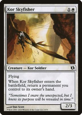 Kor Skyfisher card from Duel Decks: Elspeth vs. Tezzeret
