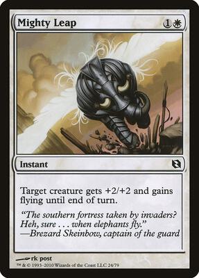 Mighty Leap card from Duel Decks: Elspeth vs. Tezzeret