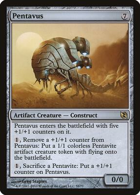 Pentavus card from Duel Decks: Elspeth vs. Tezzeret