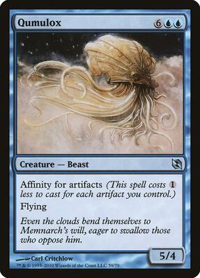 Qumulox card from Duel Decks: Elspeth vs. Tezzeret