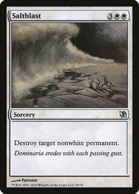 Saltblast card from Duel Decks: Elspeth vs. Tezzeret