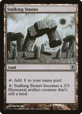 Stalking Stones card from Duel Decks: Elspeth vs. Tezzeret