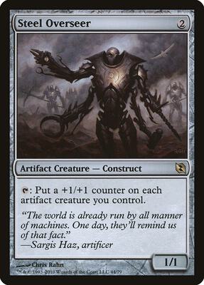 Steel Overseer card from Duel Decks: Elspeth vs. Tezzeret