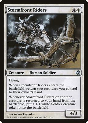 Stormfront Riders card from Duel Decks: Elspeth vs. Tezzeret