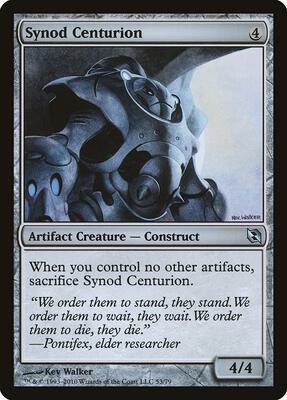 Synod Centurion card from Duel Decks: Elspeth vs. Tezzeret