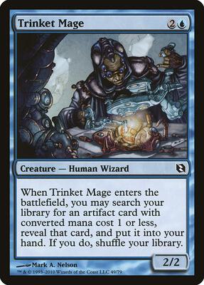Trinket Mage card from Duel Decks: Elspeth vs. Tezzeret