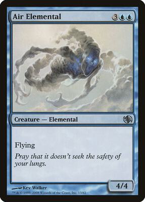 Air Elemental card from Duel Decks: Jace vs. Chandra