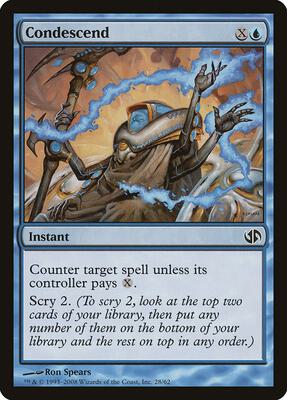 Condescend card from Duel Decks: Jace vs. Chandra