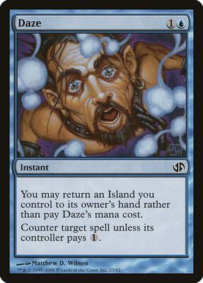 Daze card from Duel Decks: Jace vs. Chandra