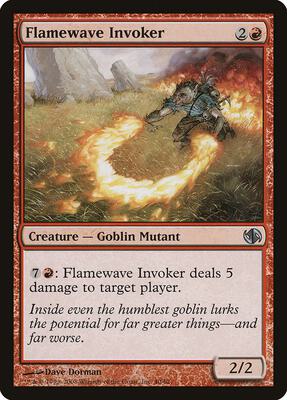 Flamewave Invoker card from Duel Decks: Jace vs. Chandra