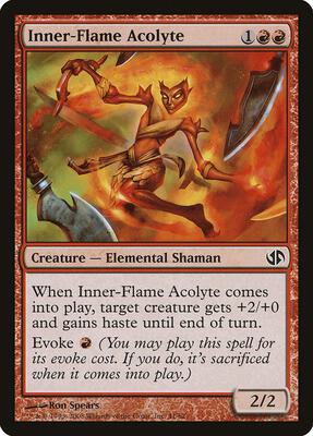 Inner-Flame Acolyte card from Duel Decks: Jace vs. Chandra