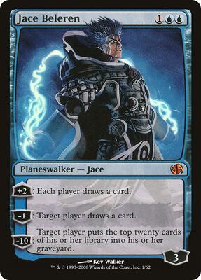 Jace Beleren card from Duel Decks: Jace vs. Chandra